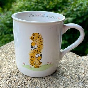 Vintage Hallmark Rim Shots “Let’s Stick Together” Mug